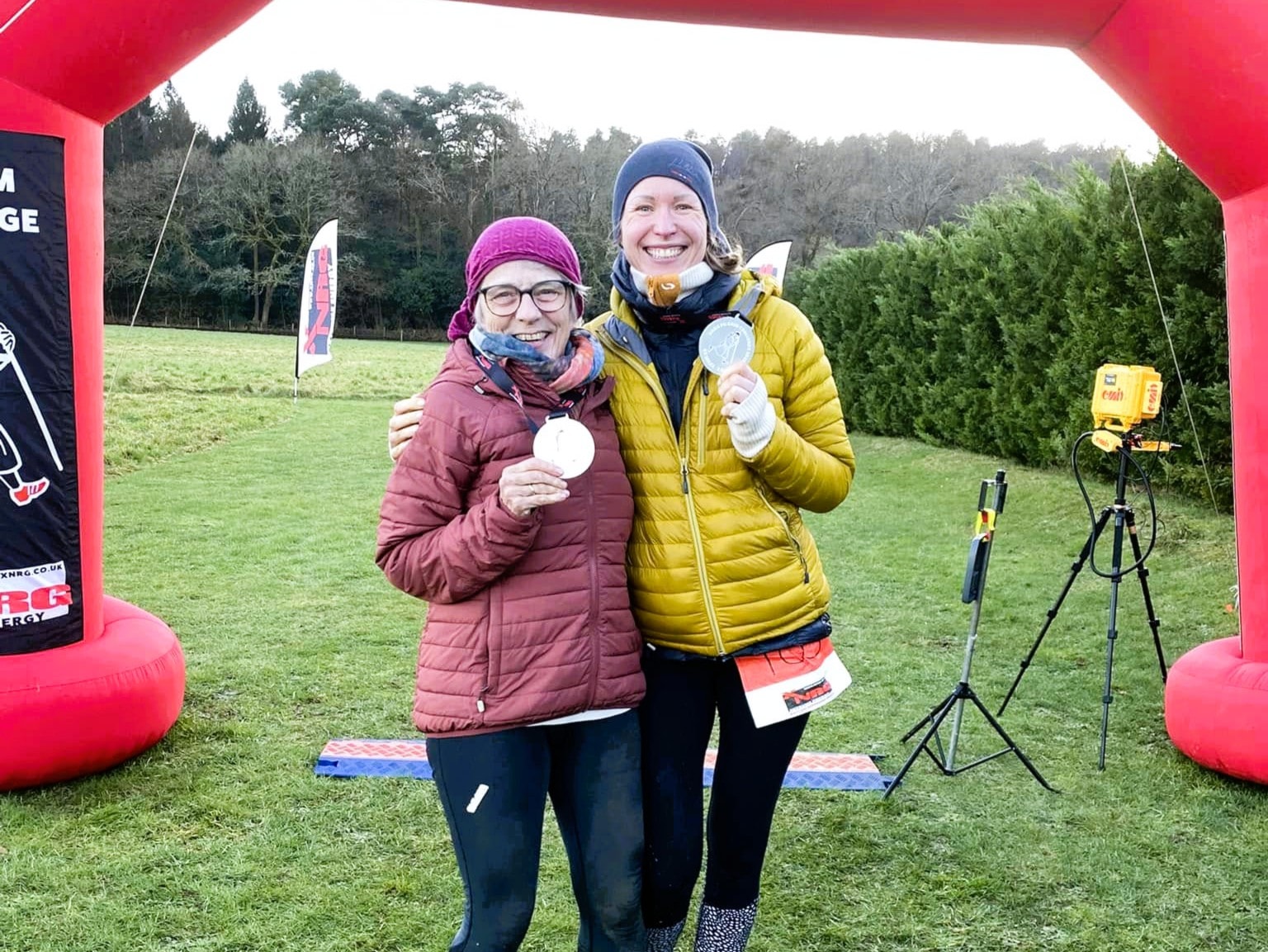 Marianne Nesje og Ann-Kristin Mathiesen med gode resultater i Pilgrim Challenge 66 miles